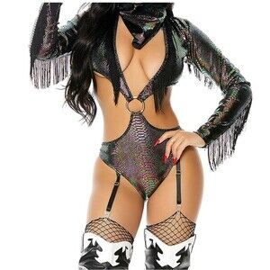 Adult Above Snakes Cowgirl Women Sz S/M Costume  Cowgirl Festival Rodeo Western